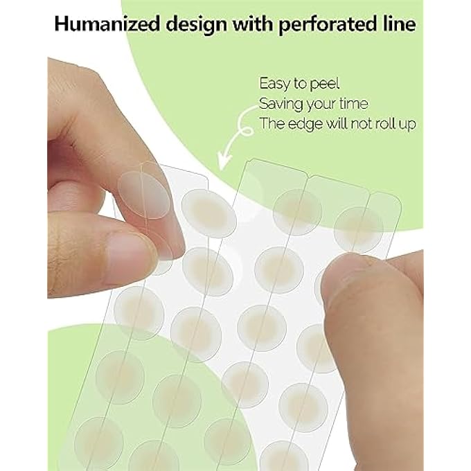 Beviliu PIMPLE PATCHES FOR FACE 66 COUNTS, 2 SIZES THINNER EDGE HYDROCOLLOID ACNE PATCHES, INVISIBLE ZIT PATCHES FOR FACE, FACIAL SKIN CARE PRODUCTS BEAUTY - Image 3
